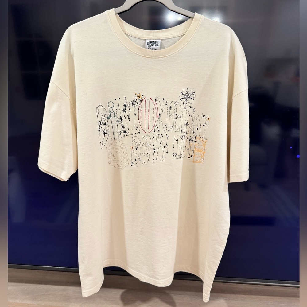 Billionaire Boys Club Cream Graphic Tee